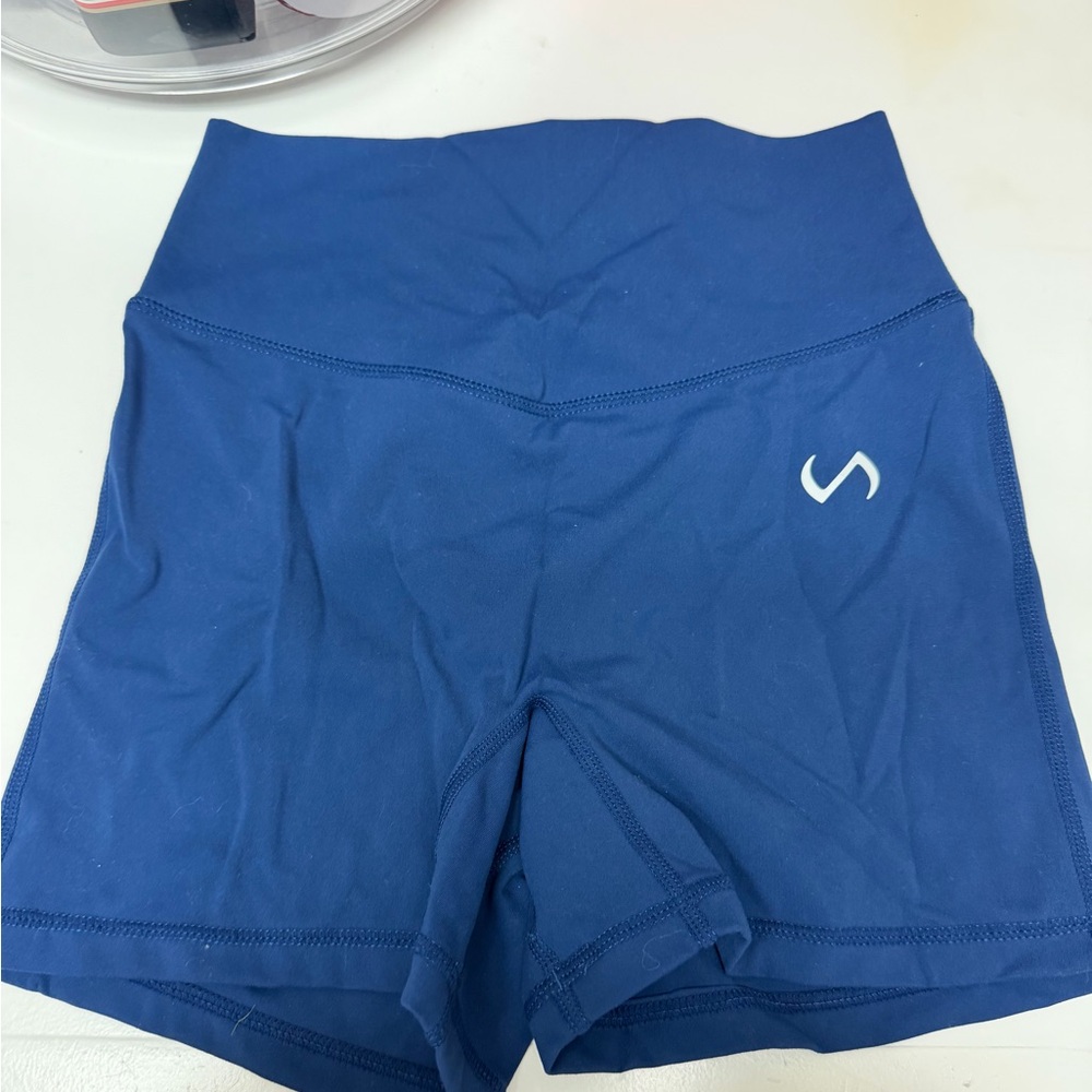 Blue Women's Athletic Shorts